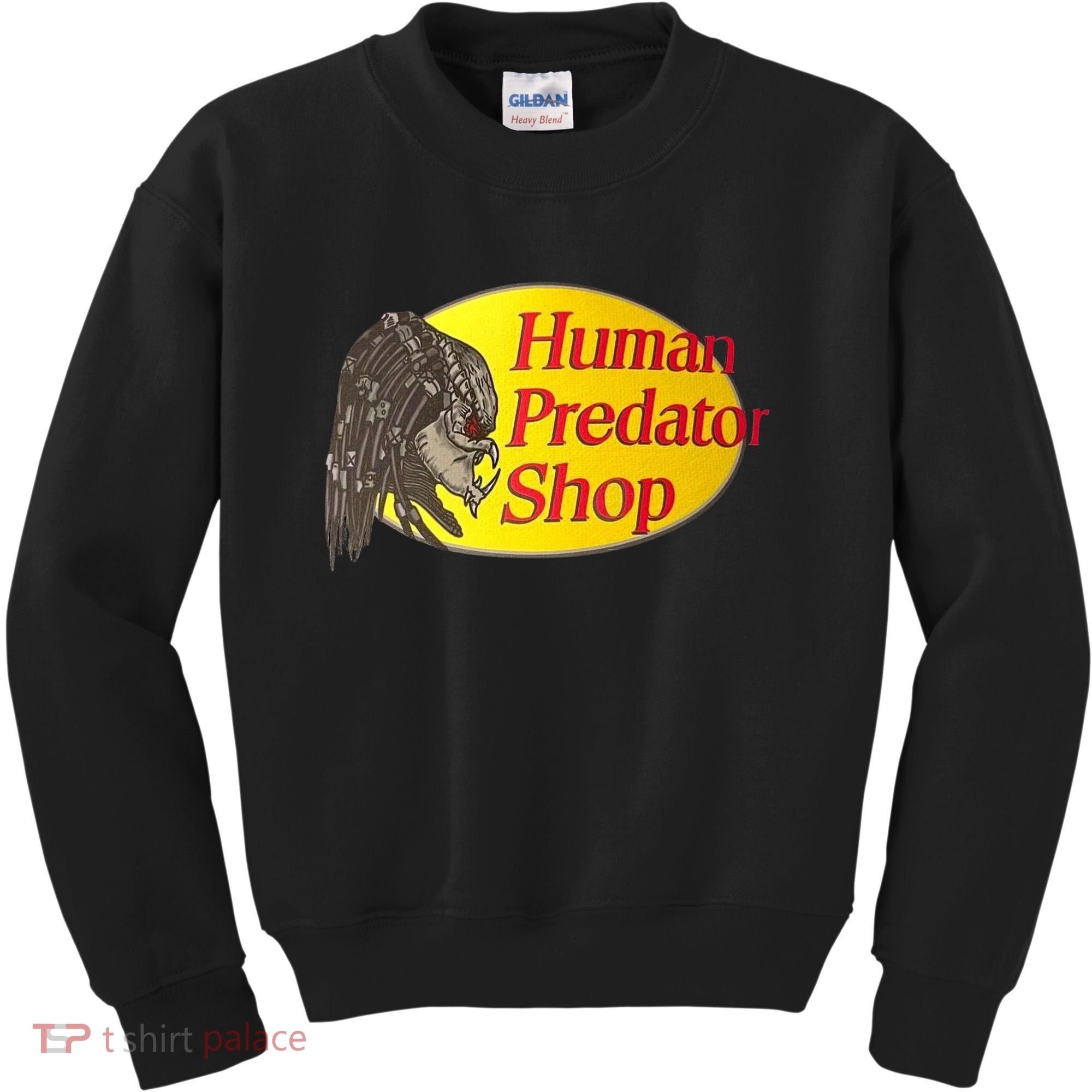 Human Predator Shop Funny Kids Sweatshirt