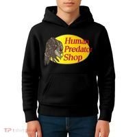 Human Predator Shop Funny Kids Hoodie thumb 4