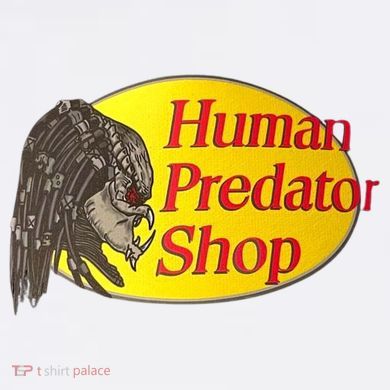 Human Predator Shop Funny Comfort Colors Garment-Dyed Hooded Sweatshirt