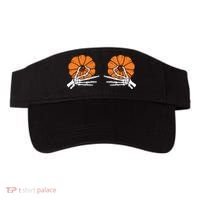 Halloween Pinch Skeleton Pumpkin Boobs Visor thumb 0