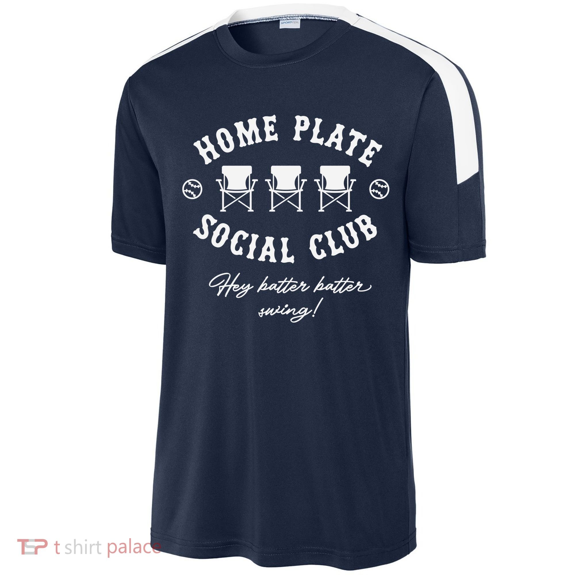 Home Plate Social Club  Baseball Season Sport-Tek Competitor United Soccer Jersey