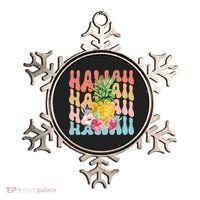Hawaii Pineapple Summer Groovy Retro Ornament thumb 0