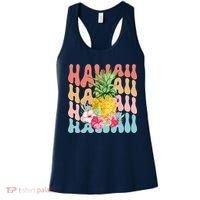 Hawaii Pineapple Summer Groovy Retro Women's Tank Top thumb 0