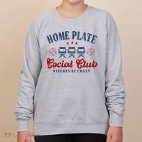 Home Plate Social Club Softball Women's Sweatshirt thumb 0