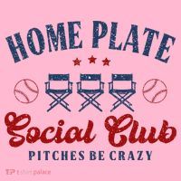 Home Plate Social Club Softball Coaster thumb 2