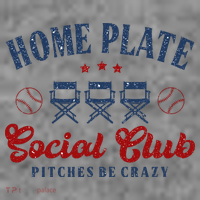 Home Plate Social Club Softball Toddler Hoodie thumb 2