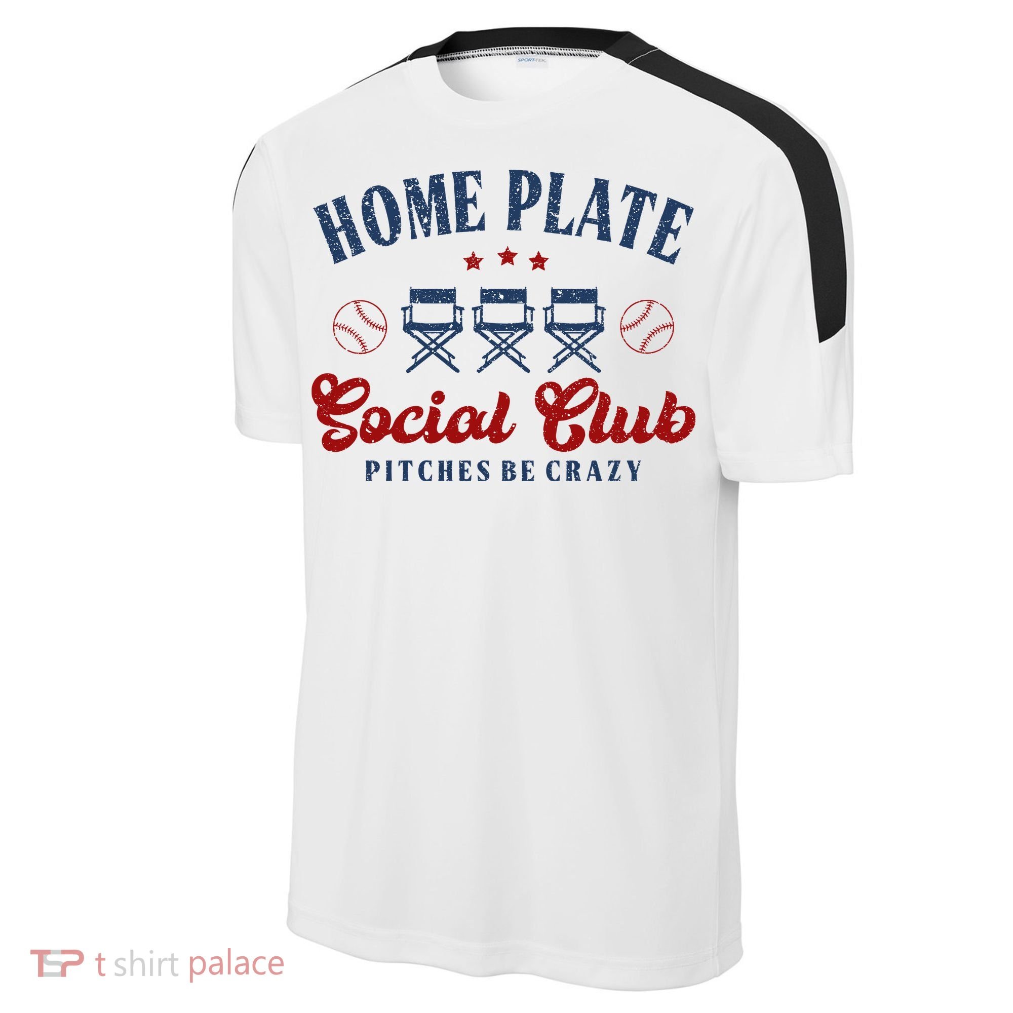Home Plate Social Club Softball Sport-Tek Competitor United Soccer Jersey