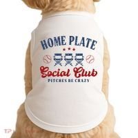 Home Plate Social Club Softball Doggie Tank thumb 0
