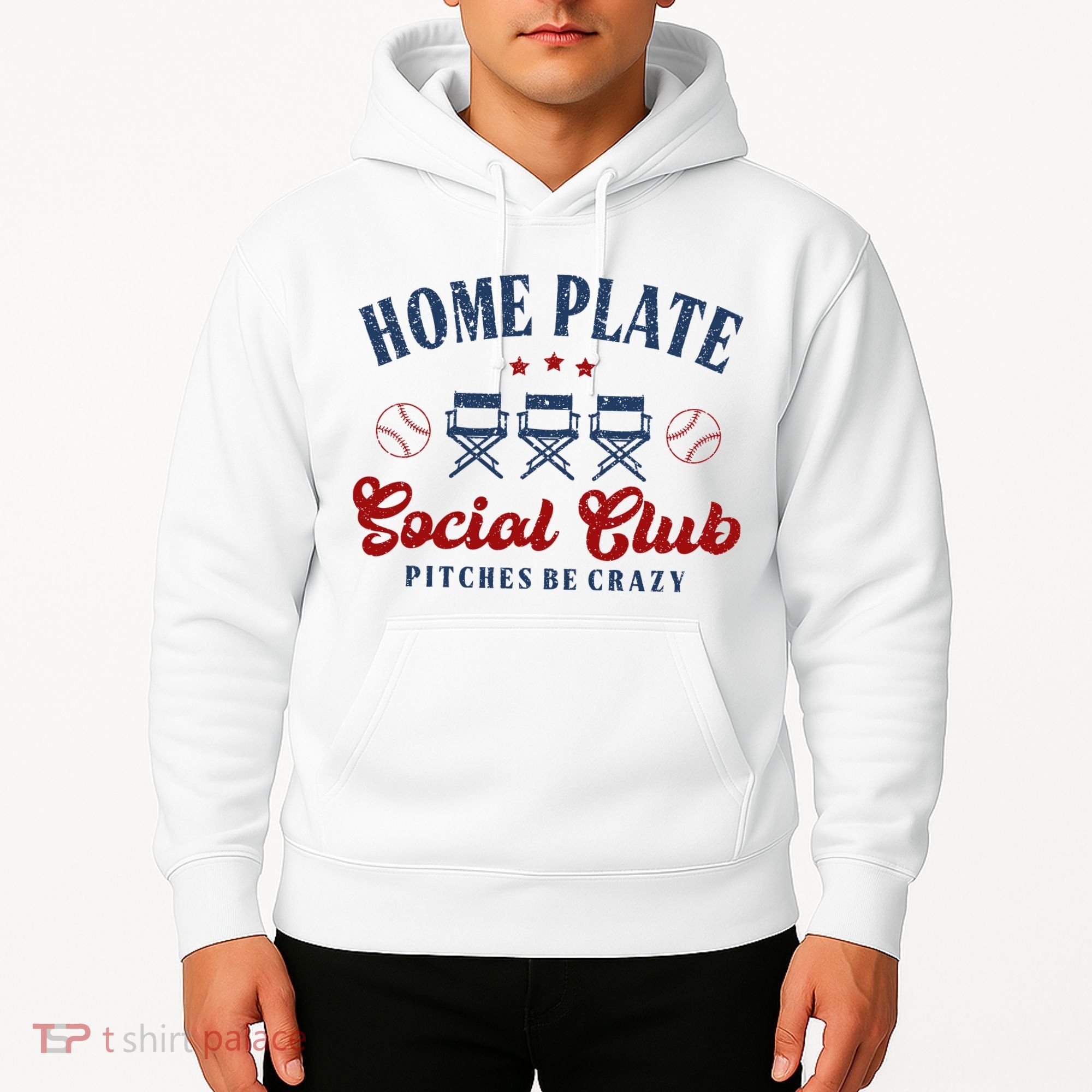 Home Plate Social Club Softball Hoodie