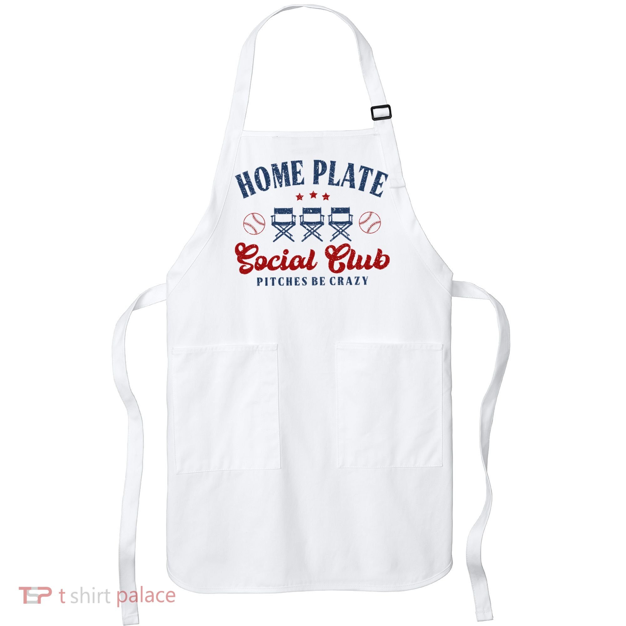 Home Plate Social Club Softball Apron