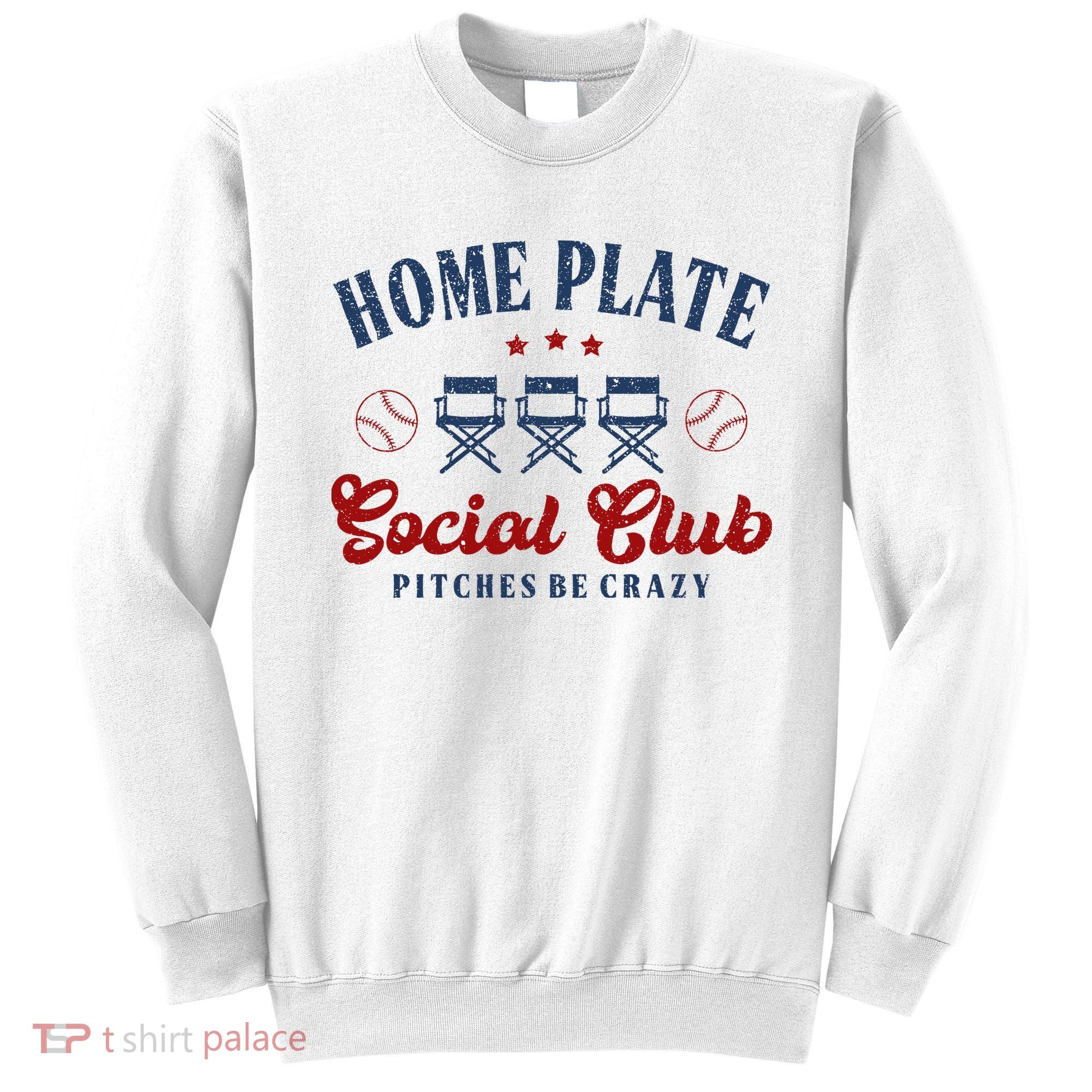 Home Plate Social Club Softball Sweatshirt