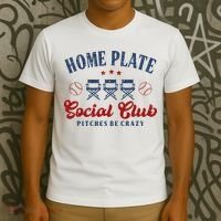 Home Plate Social Club Softball T-Shirt thumb 3