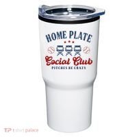 Home Plate Social Club Softball Tumbler thumb 0