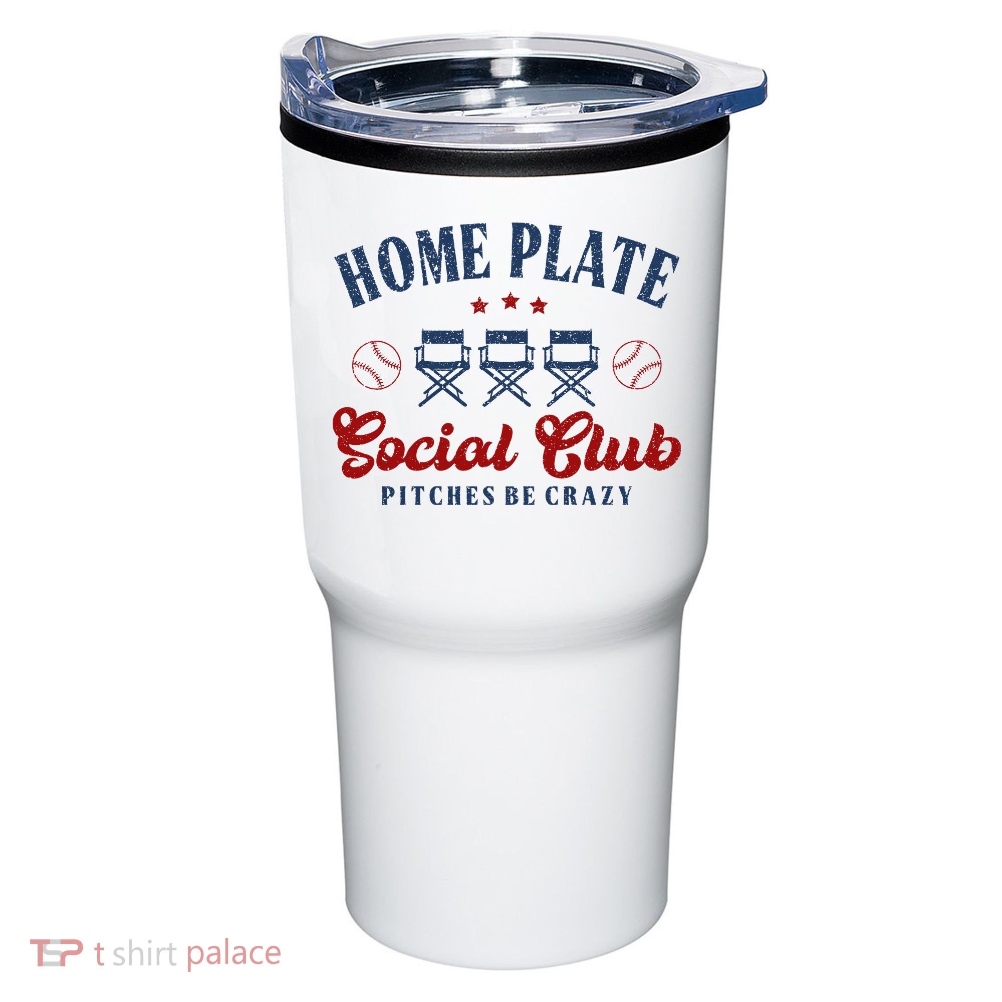 Home Plate Social Club Softball Tumbler