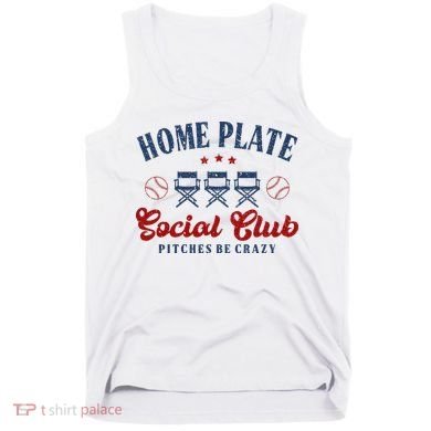 Home Plate Social Club Softball Tank Top