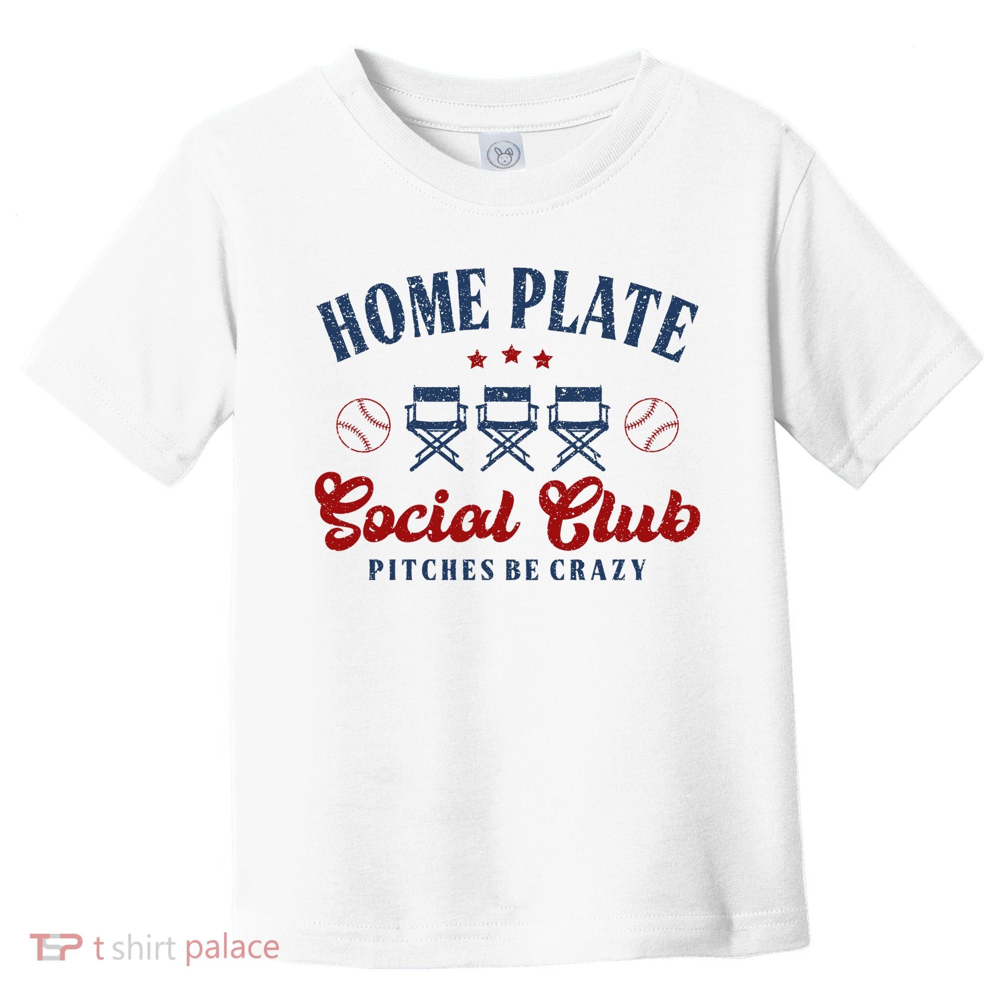 Home Plate Social Club Softball Toddler T-Shirt