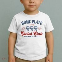 Home Plate Social Club Softball Toddler T-Shirt thumb 2