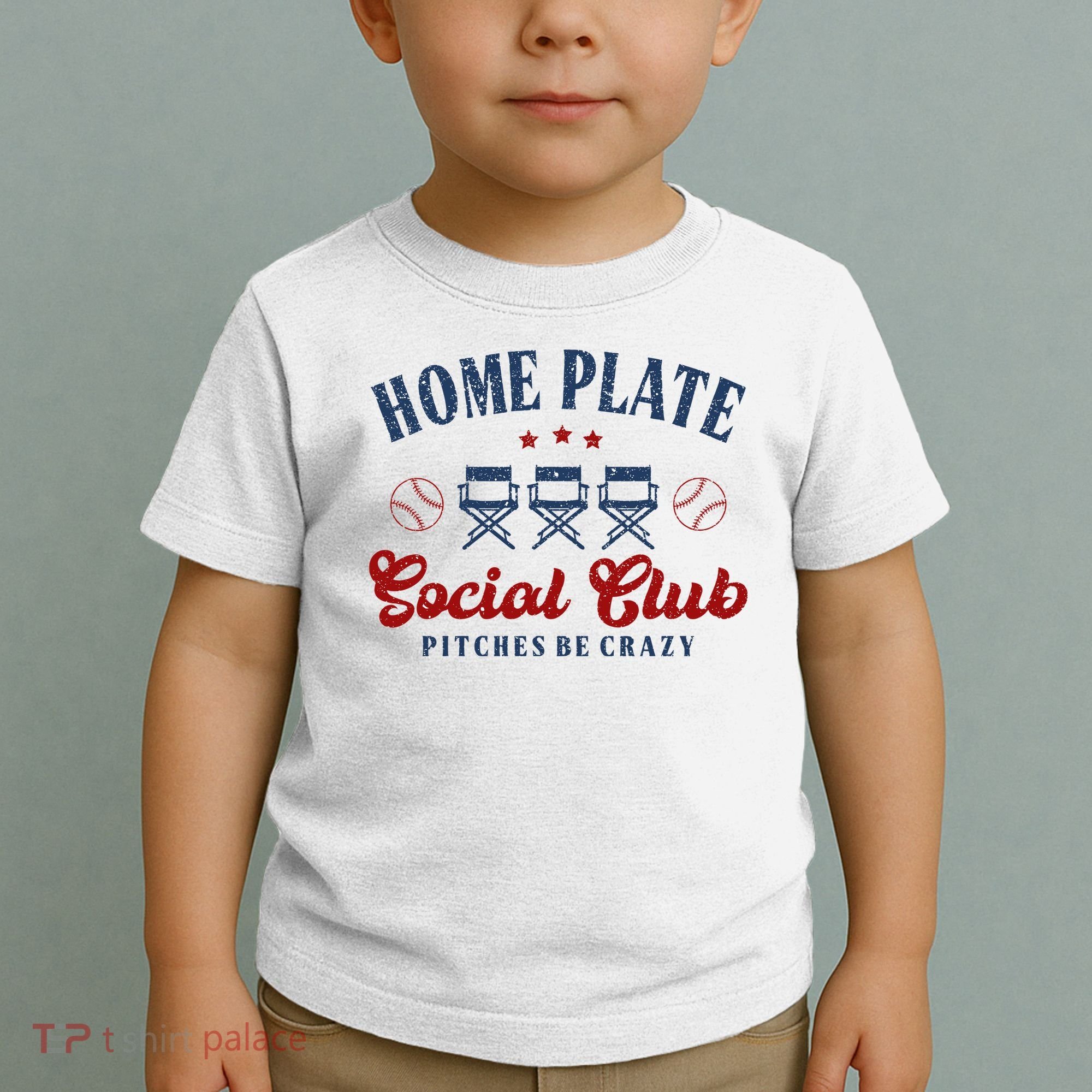 Home Plate Social Club Softball Toddler T-Shirt