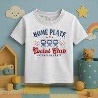 Home Plate Social Club Softball Toddler T-Shirt thumb 3