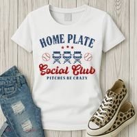 Home Plate Social Club Softball Women's T-Shirt thumb 3