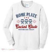Home Plate Social Club Softball Kids Long Sleeve Shirt thumb 0