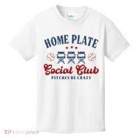 Home Plate Social Club Softball Kids T-Shirt thumb 0
