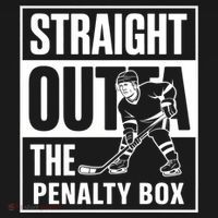 Hockey Player Straight Outta The Penalty Box Funny Hockey Gift Women's Hoodie thumb 2