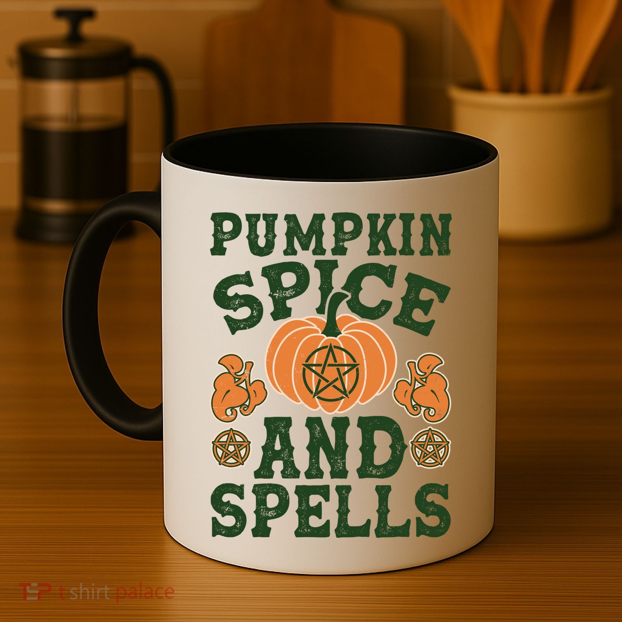 Halloween Pumpkin Spice And Spells Coffee Mug