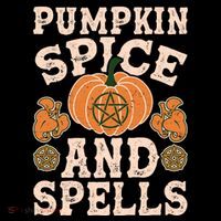 Halloween Pumpkin Spice And Spells Ornament thumb 1