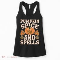 Halloween Pumpkin Spice And Spells Women's Tank Top thumb 0