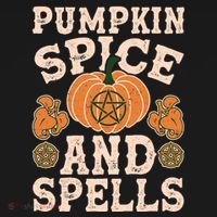 Halloween Pumpkin Spice And Spells Women's Tank Top thumb 5