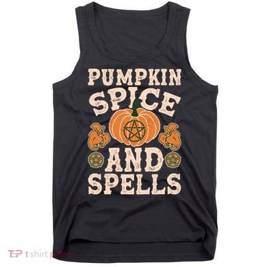 Halloween Pumpkin Spice And Spells Tank Top