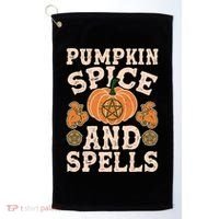 Halloween Pumpkin Spice And Spells Golf Towel thumb 0