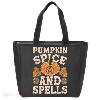 Halloween Pumpkin Spice And Spells Tote Bag