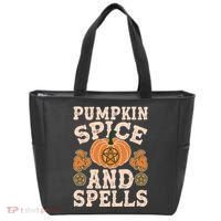 Halloween Pumpkin Spice And Spells Tote Bag thumb 0