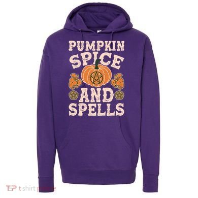 Halloween Pumpkin Spice And Spells Hoodie