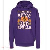 Halloween Pumpkin Spice And Spells Hoodie thumb 0