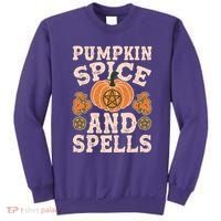 Halloween Pumpkin Spice And Spells Sweatshirt thumb 0