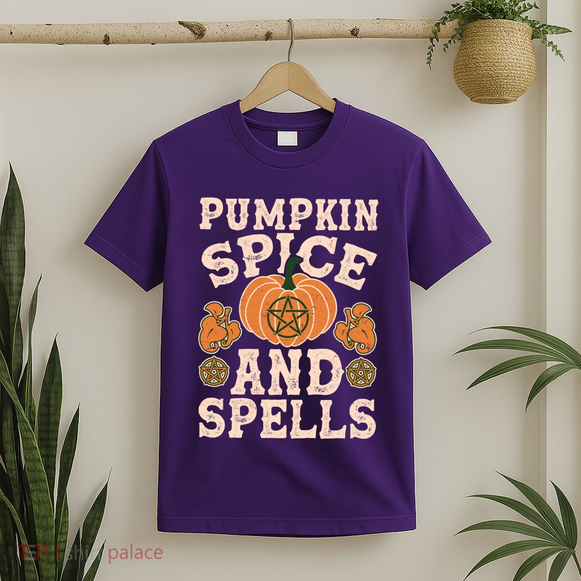 Halloween Pumpkin Spice And Spells T-Shirt