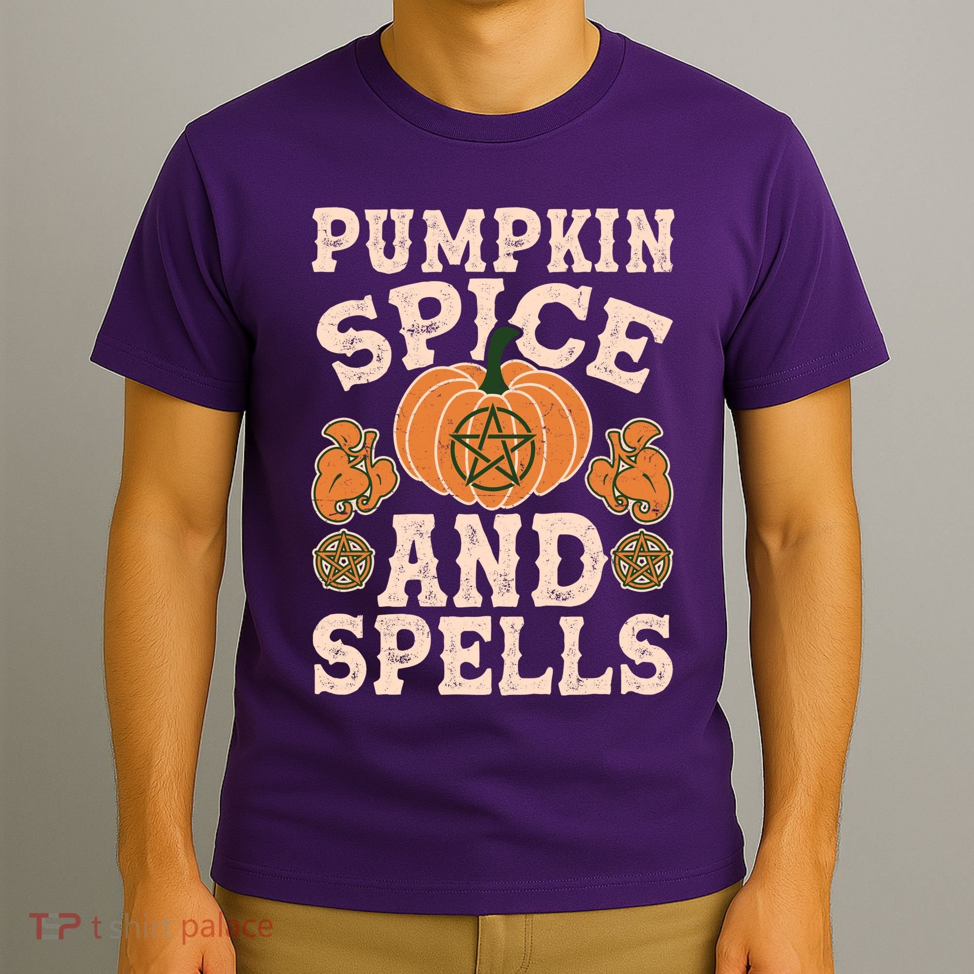 Halloween Pumpkin Spice And Spells T-Shirt