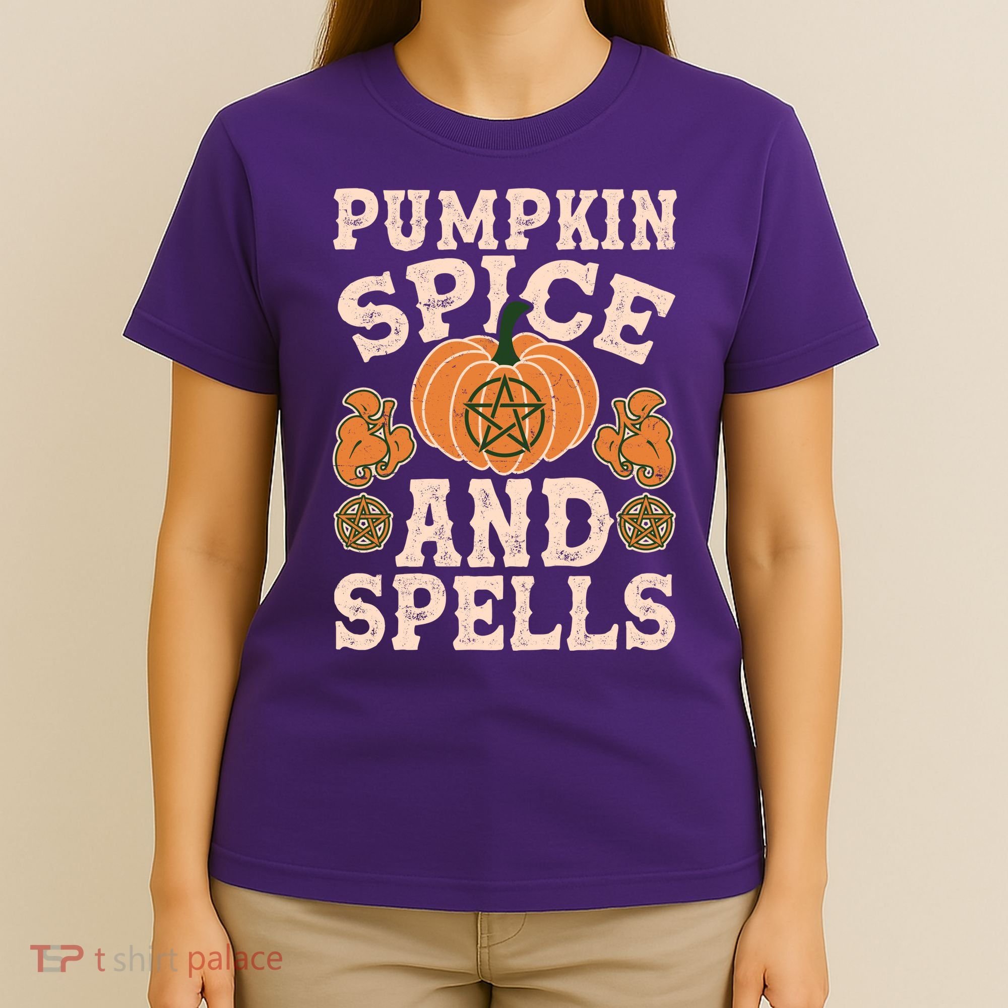 Halloween Pumpkin Spice And Spells T-Shirt