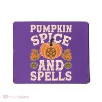 Halloween Pumpkin Spice And Spells Mousepad thumb 0
