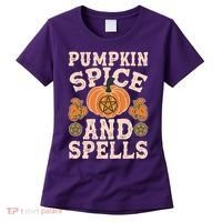 Halloween Pumpkin Spice And Spells Women's T-Shirt thumb 0