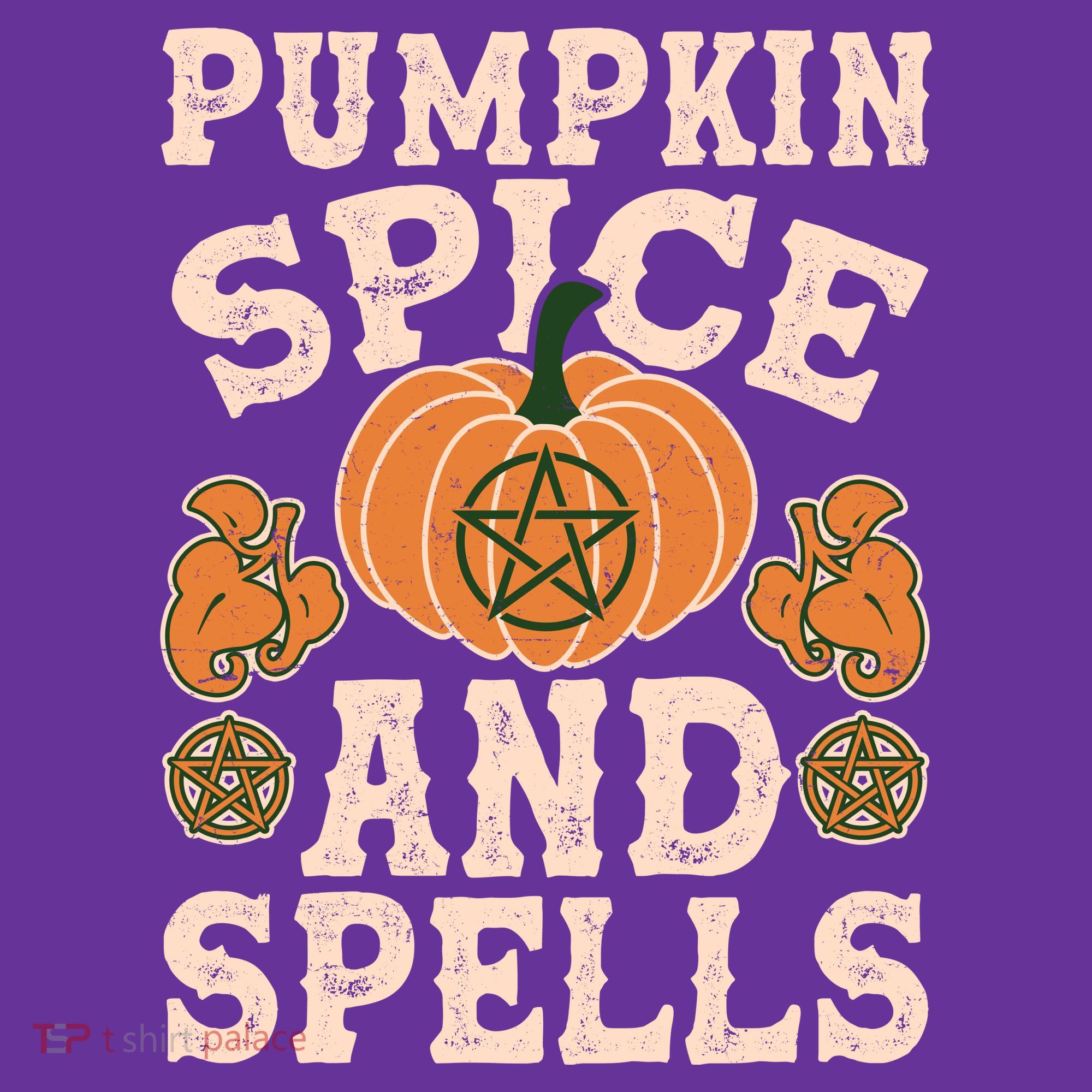Halloween Pumpkin Spice And Spells Women's T-Shirt
