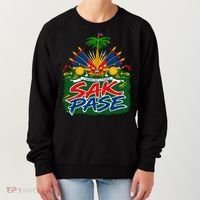 Haitian Pride Sak Pase L’Union Fait La Force Women's Sweatshirt thumb 0