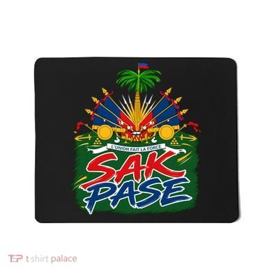 Haitian Pride Sak Pase L’Union Fait La Force Mousepad