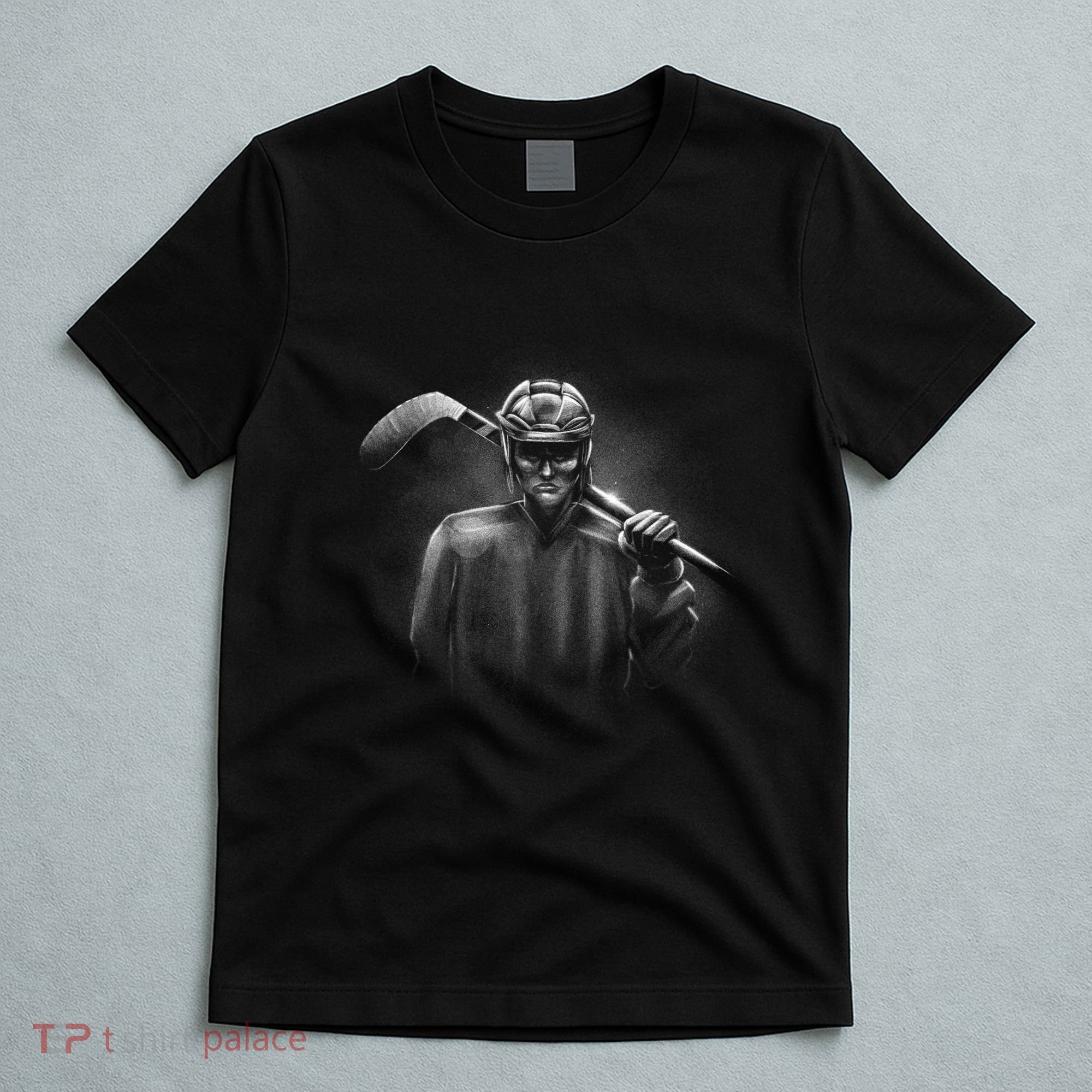 Hockey Player Sketch T-Shirt