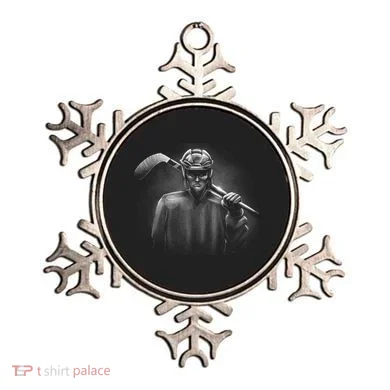 Hockey Player Sketch Ornament