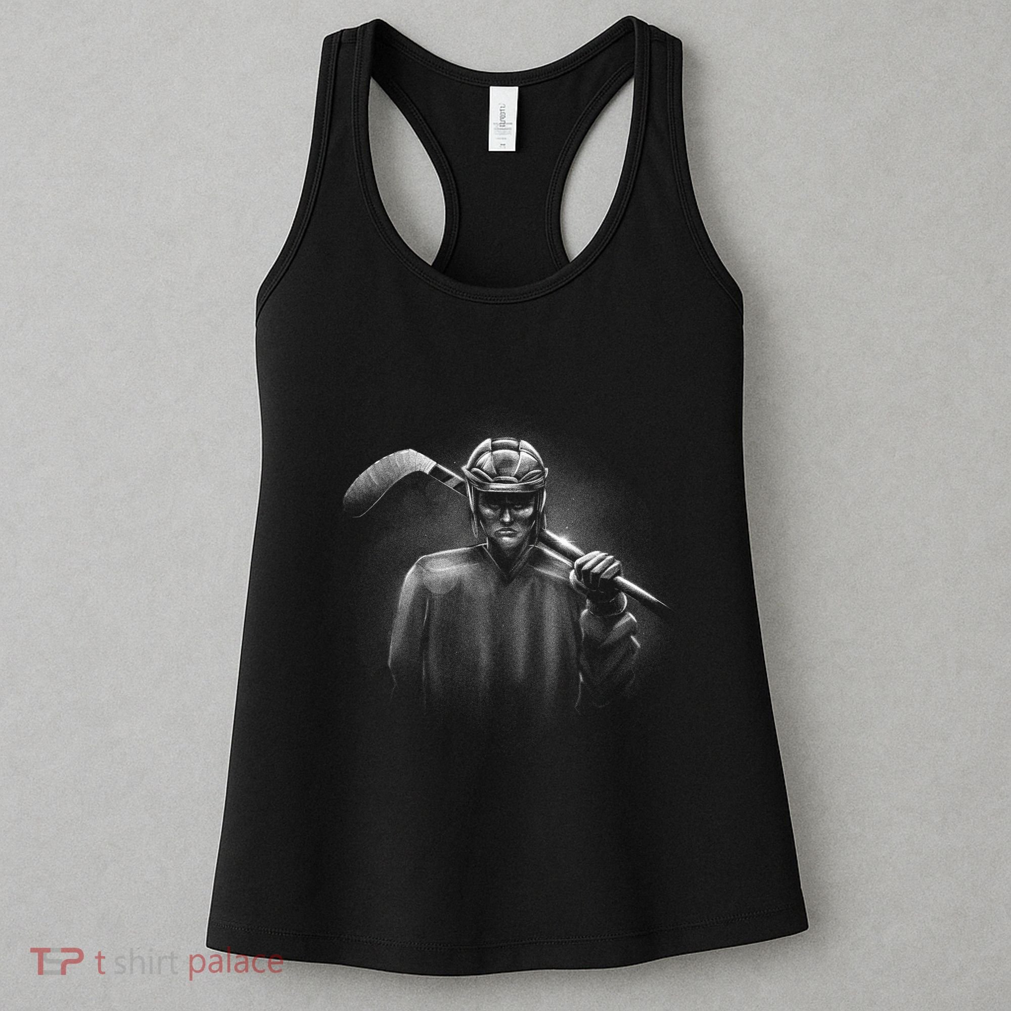 Hockey Player Sketch Women's Tank Top