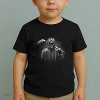 Hockey Player Sketch Toddler T-Shirt thumb 2